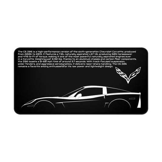 Corvette Z06 Mousepad - Black