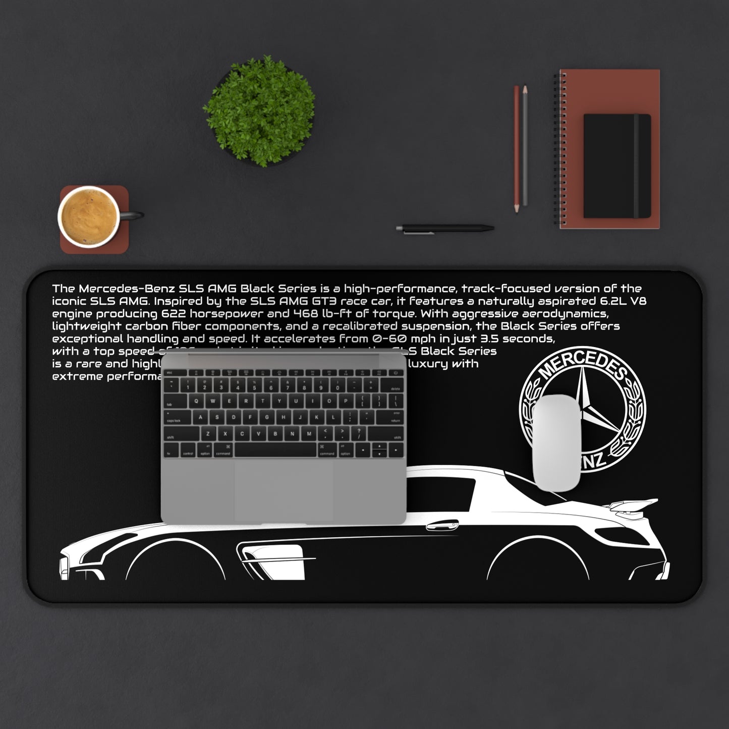 SLS Black Series Mousepad - Black