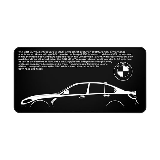 G80 M3 Mousepad - Black