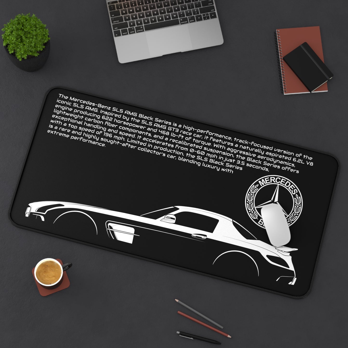 SLS Black Series Mousepad - Black