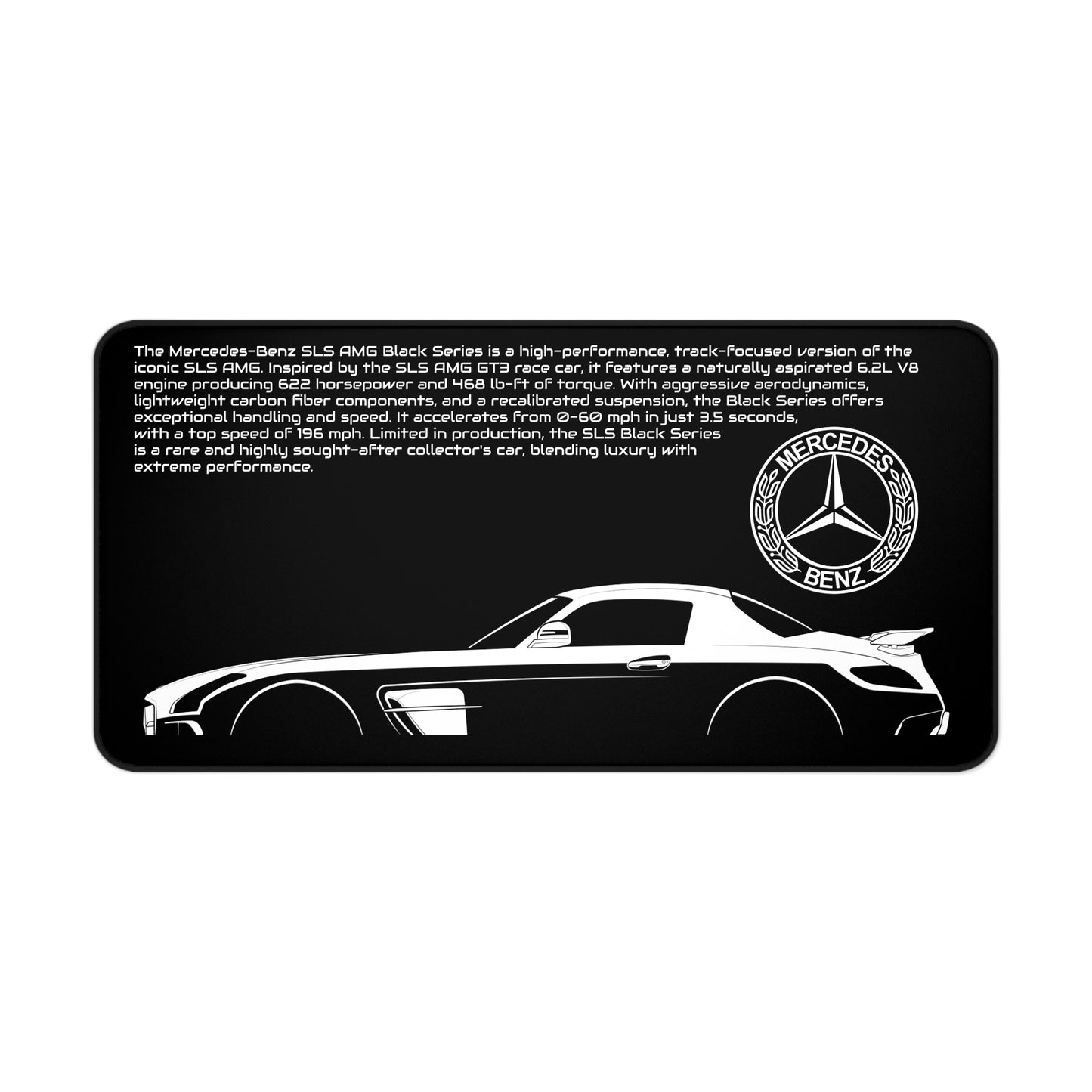 SLS Black Series Mousepad - Black